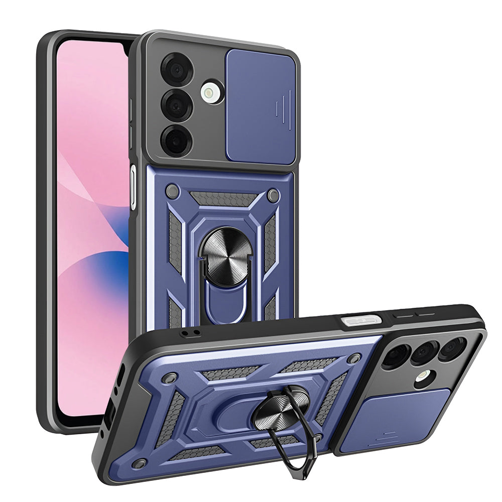 Custodia per Samsung Galaxy A27 5G, Techsuit, CamShield, Blu