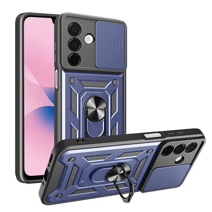 Custodia per Samsung Galaxy A27 5G, Techsuit, CamShield, Blu