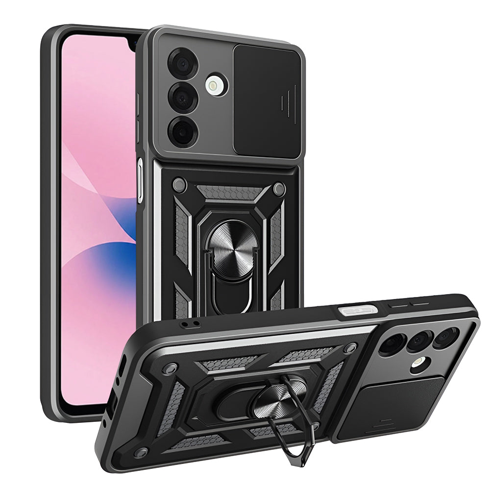 Custodia per Samsung Galaxy A27 5G, Techsuit, CamShield, Nera