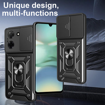 Custodia per Samsung Galaxy A27 5G, Techsuit, CamShield, Nera