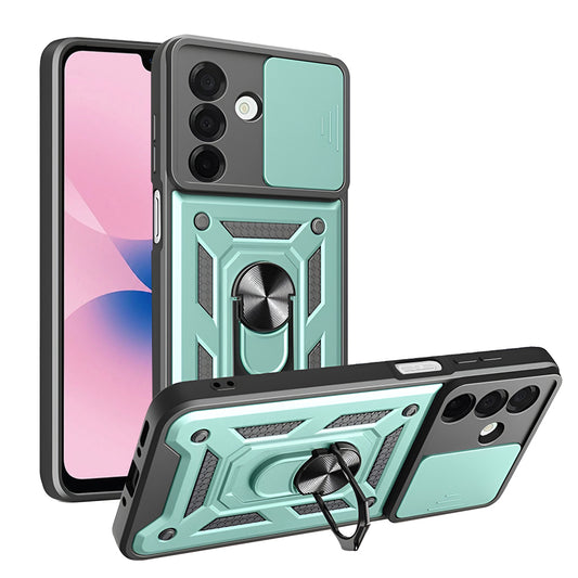 Custodia per Samsung Galaxy A27 5G, Techsuit, CamShield, Verde