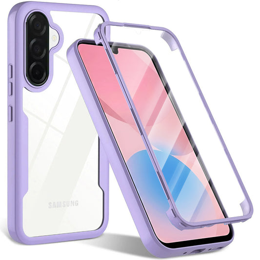 Custodia per Samsung Galaxy A27 5G, Techsuit, ColorVerse 360, Viola