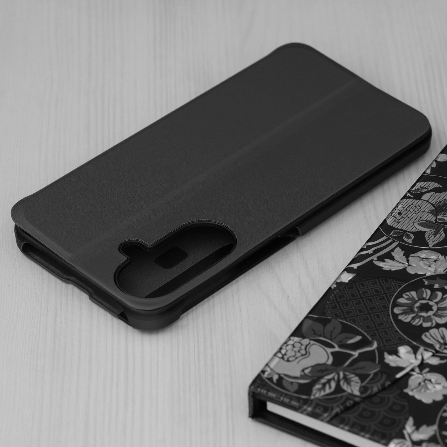 Custodia per Samsung Galaxy A27 5G, Techsuit, eFold, Nera