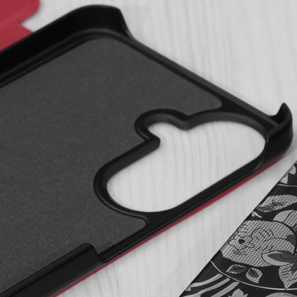 Custodia per Samsung Galaxy A27 5G, Techsuit, eFold Nuovo Modello, Rossa
