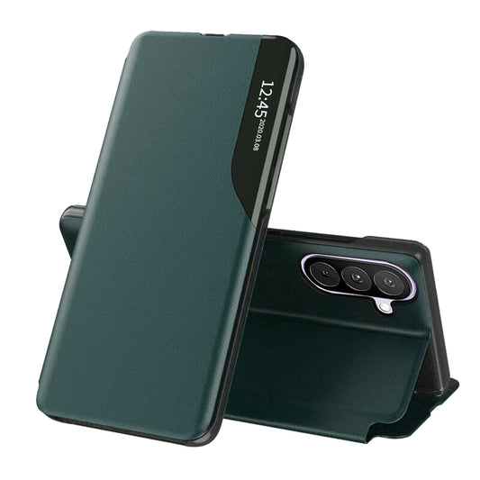 Custodia per Samsung Galaxy A27 5G, Techsuit, eFold, Verde Scuro