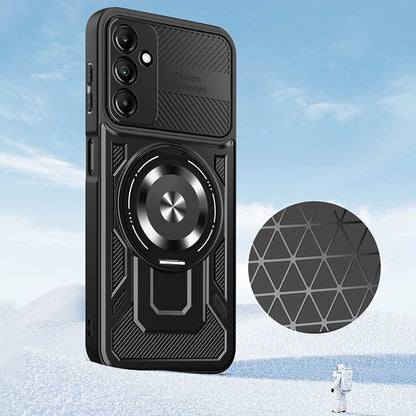 Case for Samsung Galaxy A27 5G, Techsuit, RuggedCam, Black