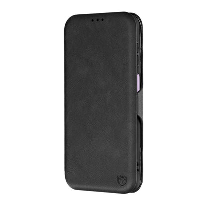 Custodia per Samsung Galaxy A27 5G, Techsuit, Safe Wallet Plus, Nera