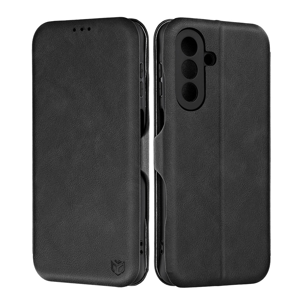Custodia per Samsung Galaxy A27 5G, Techsuit, Safe Wallet Plus, Nera