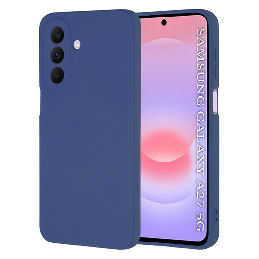 Custodia per Samsung Galaxy A27 5G, Techsuit, SoftFlex, Blu scuro