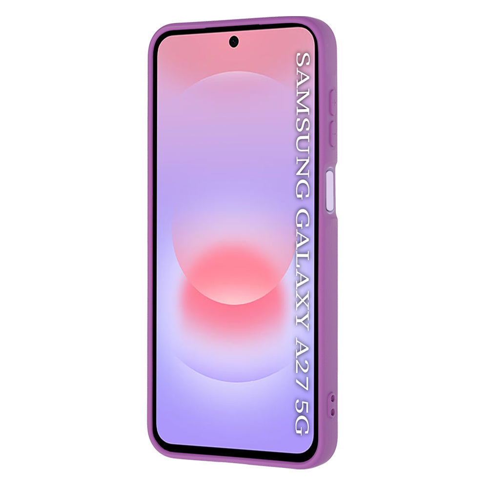 Custodia per Samsung Galaxy A27 5G, Techsuit, SoftFlex, Viola