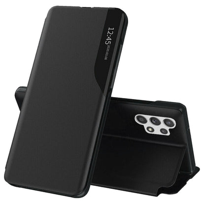 Custodia per Samsung Galaxy A32 A325, Techsuit, eFold, Nera