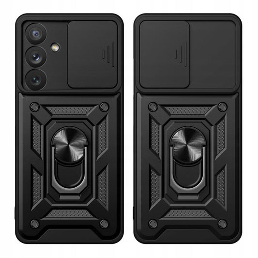 Case for Samsung Galaxy A35 5G A356, Techsuit, CamShield, Black