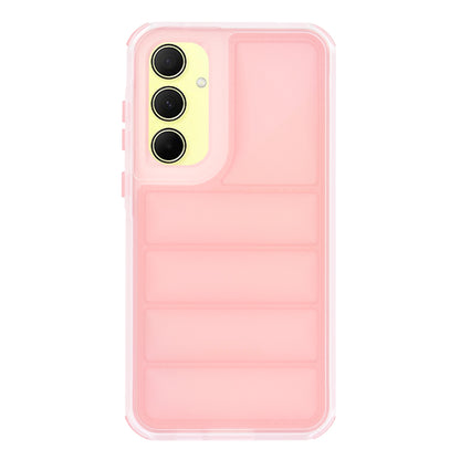 Custodia per Samsung Galaxy A35 5G A356, Techsuit, Wave Shield, Rosa