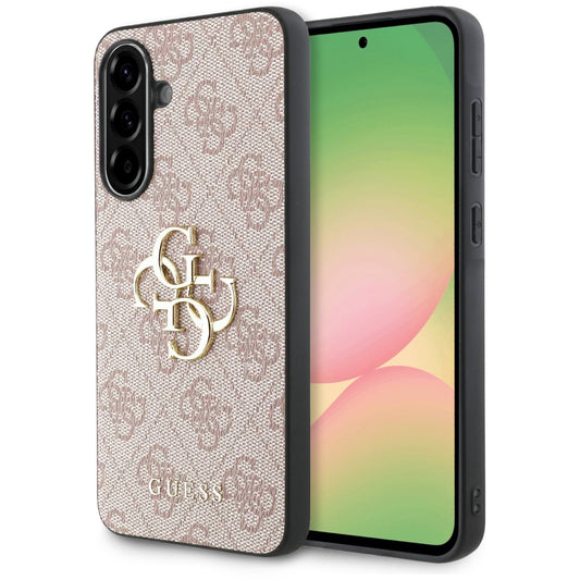 Custodia per Samsung Galaxy A36 A366, Guess, 4G Big Logo, Rosa