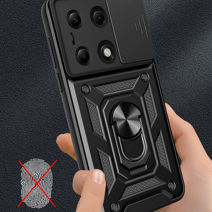 Custodia per Samsung Galaxy A36 A366, Techsuit, CamShield, Verde
