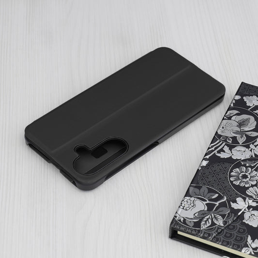 Custodia per Samsung Galaxy A36 A366, Techsuit, eFold, Nera