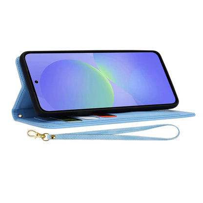 Custodia per Samsung Galaxy A36 A366, Techsuit, FlipCraft, Blu