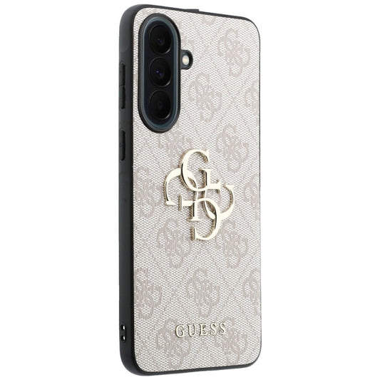 Custodia per Samsung Galaxy A37 5G, Guess, 4G Big Logo, Rosa