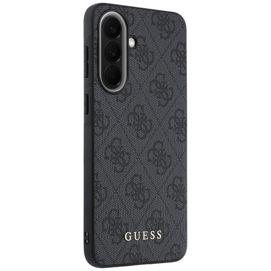 Custodia per Samsung Galaxy A37 5G, Guess, 4G Classic Logo Charm, Nera