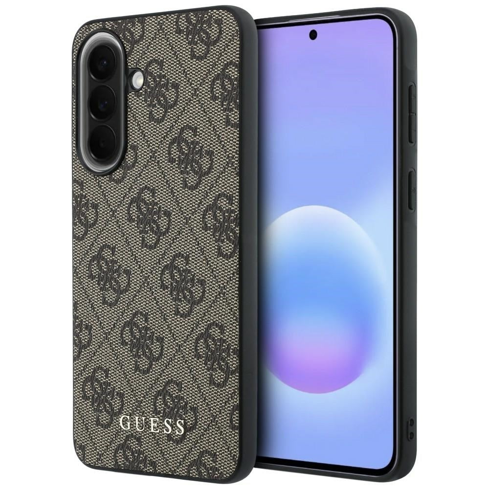 Custodia per Samsung Galaxy A37 5G, Guess, 4G Classic, Marrone
