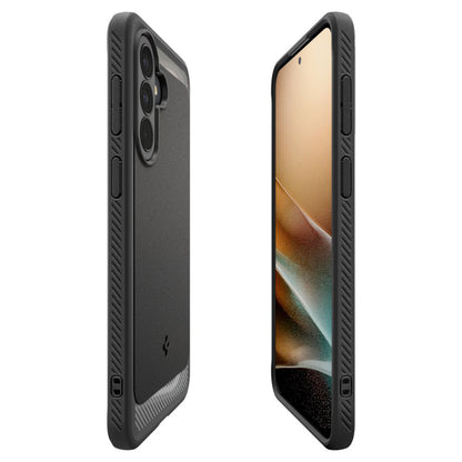 Custodia per Samsung Galaxy A37 5G, Spigen, Rugged Armor, Nera ACS09795