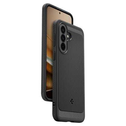 Custodia per Samsung Galaxy A37 5G, Spigen, Rugged Armor, Nera ACS09795
