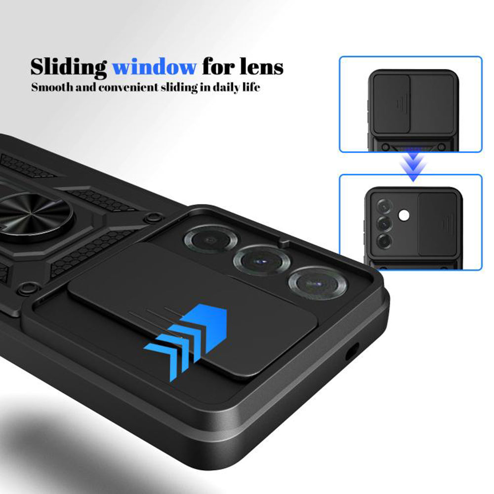 Custodia per Samsung Galaxy A37 5G, Techsuit, CamShield, Dorata