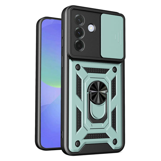 Custodia per Samsung Galaxy A37 5G, Techsuit, CamShield, Verde