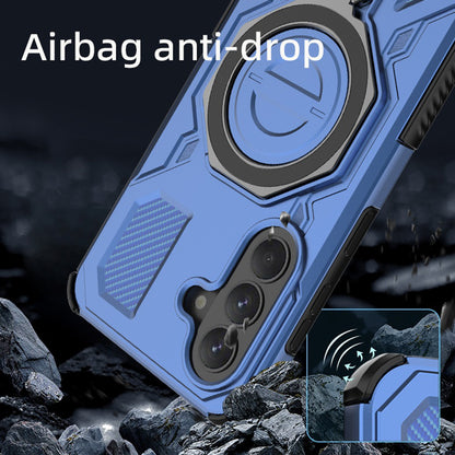 Custodia per Samsung Galaxy A37 5G, Techsuit, Carbon Shield Pro, Viola