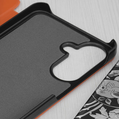 Custodia per Samsung Galaxy A37 5G, Techsuit, eFold, Arancione