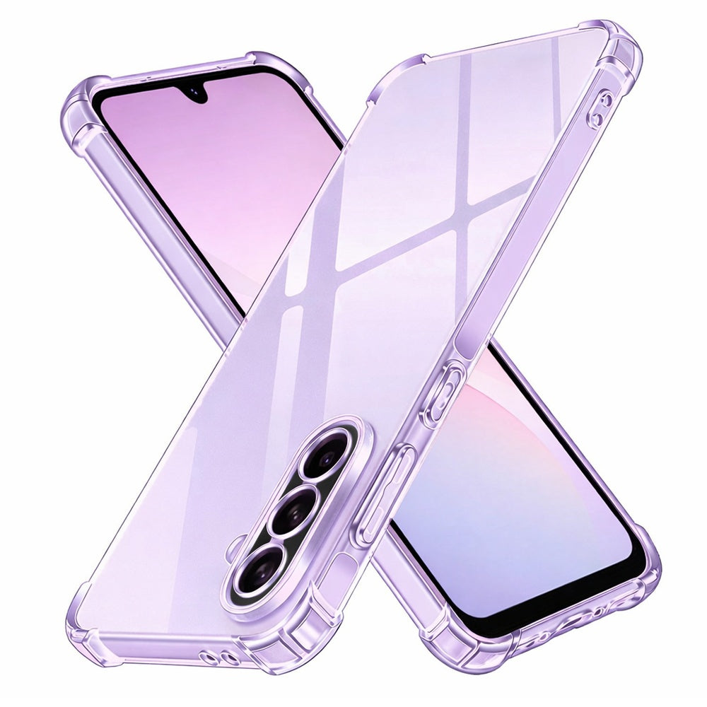 Custodia per Samsung Galaxy A37 5G, Techsuit, Shockproof Clear, Trasparente