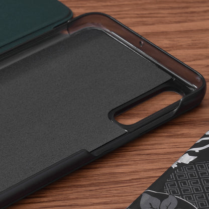 Custodia per Samsung Galaxy A50s A507 / A30s A307 / A50 A505, Techsuit, eFold, Verde