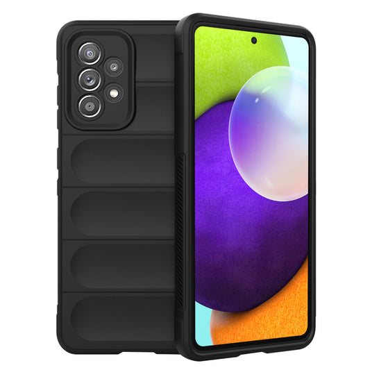 Custodia per Samsung Galaxy A52s 5G A528 / A52 5G A526 / A52 A525, Techsuit, Magic Shield, Nera