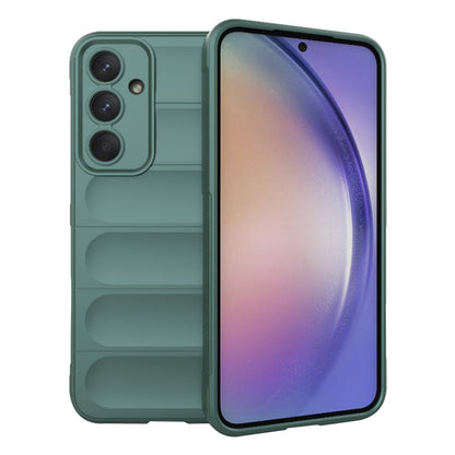 Custodia per Samsung Galaxy A54 A546, Techsuit, Magic Shield, Verde