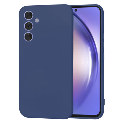 Custodia per Samsung Galaxy A54 A546, Techsuit, SoftFlex, Blu Navy