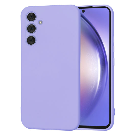 Custodia per Samsung Galaxy A54 A546, Techsuit, SoftFlex, Viola Chiaro