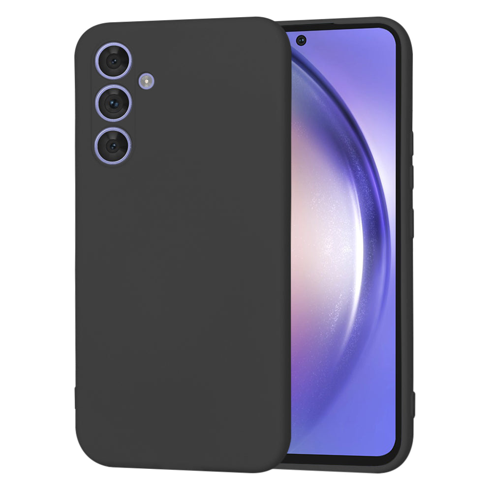 Custodia per Samsung Galaxy A54 A546, Techsuit, SoftFlex, Nera