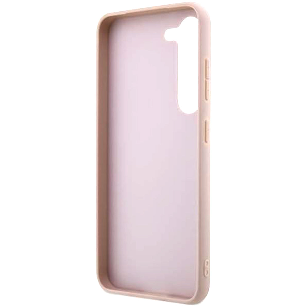 Custodia per Samsung Galaxy A55 5G A556, Guess, 4G Big Logo, Rosa