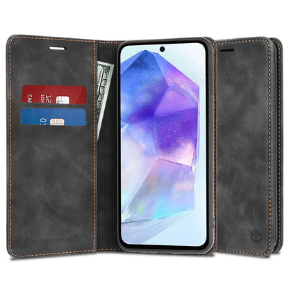 Custodia per Samsung Galaxy A55 5G A556, Techsuit, Confy, Nera