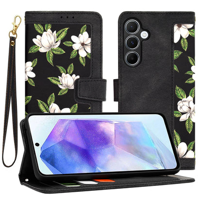 Custodia per Samsung Galaxy A55 5G A556, Techsuit, FlipCraft, Nera