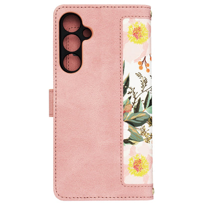 Custodia per Samsung Galaxy A55 5G A556, Techsuit, FlipCraft, Rosa