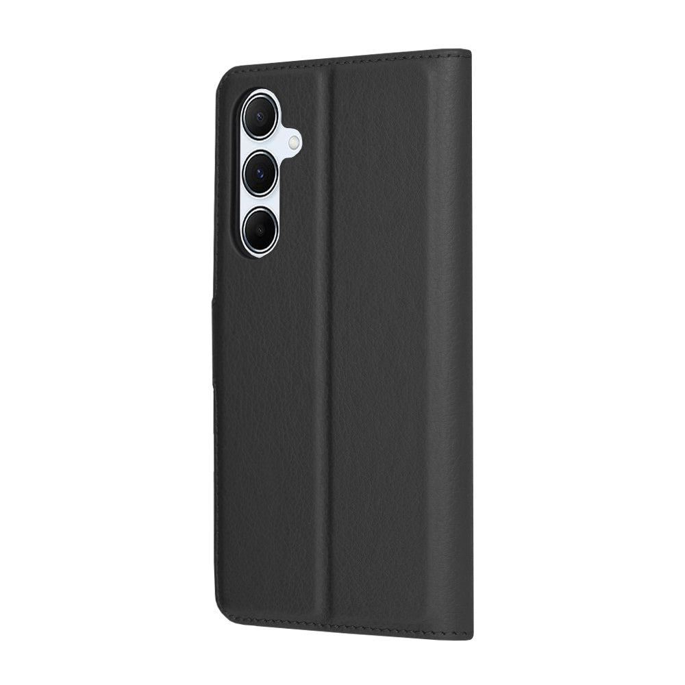 Custodia per Samsung Galaxy A55 5G A556, Techsuit, Leather Folio, Nera