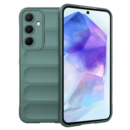 Case for Samsung Galaxy A55 5G A556, Techsuit, Magic Shield, Green
