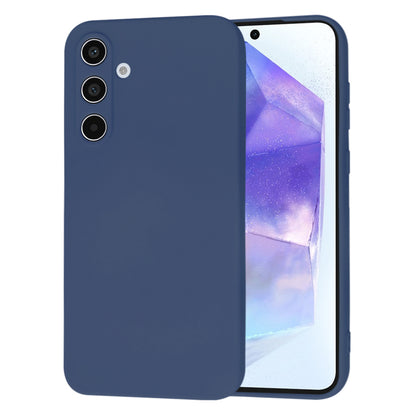 Custodia per Samsung Galaxy A55 5G A556, Techsuit, SoftFlex, Blu Navy