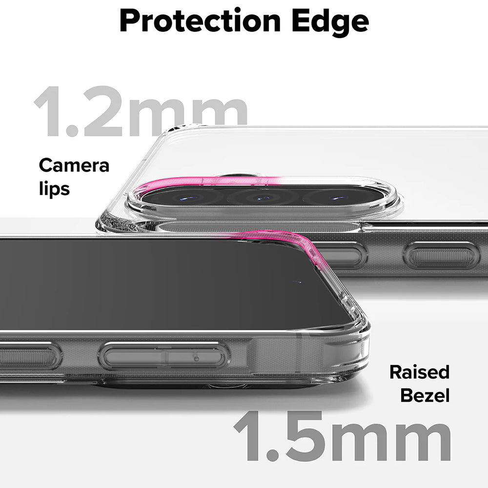Case for Samsung Galaxy A56 A566 / A36 A366, Ringke, Fusion, Transparent