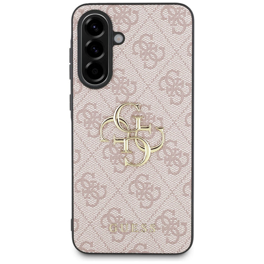 Custodia per Samsung Galaxy A56 A566, Guess, 4G Big Logo, Rosa