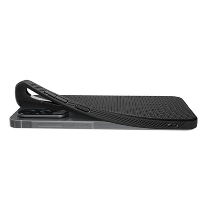 Custodia per Samsung Galaxy A56 A566, Spigen, Liquid Air, Nero Opaco ACS09291