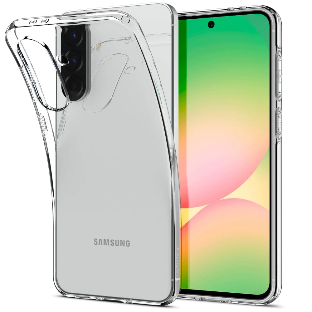 Custodia per Samsung Galaxy A56 A566, Spigen, Liquid Crystal, Trasparente ACS09296