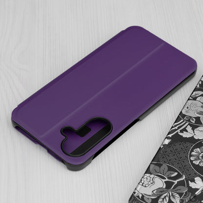 Custodia per Samsung Galaxy A56 A566, Techsuit, eFold, Viola