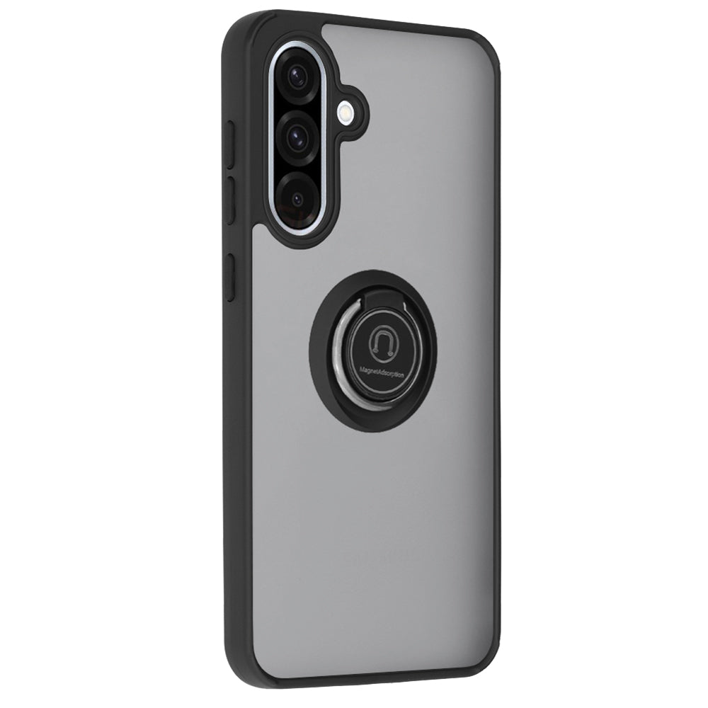 Custodia per Samsung Galaxy A56 A566, Techsuit, Glinth, Nera